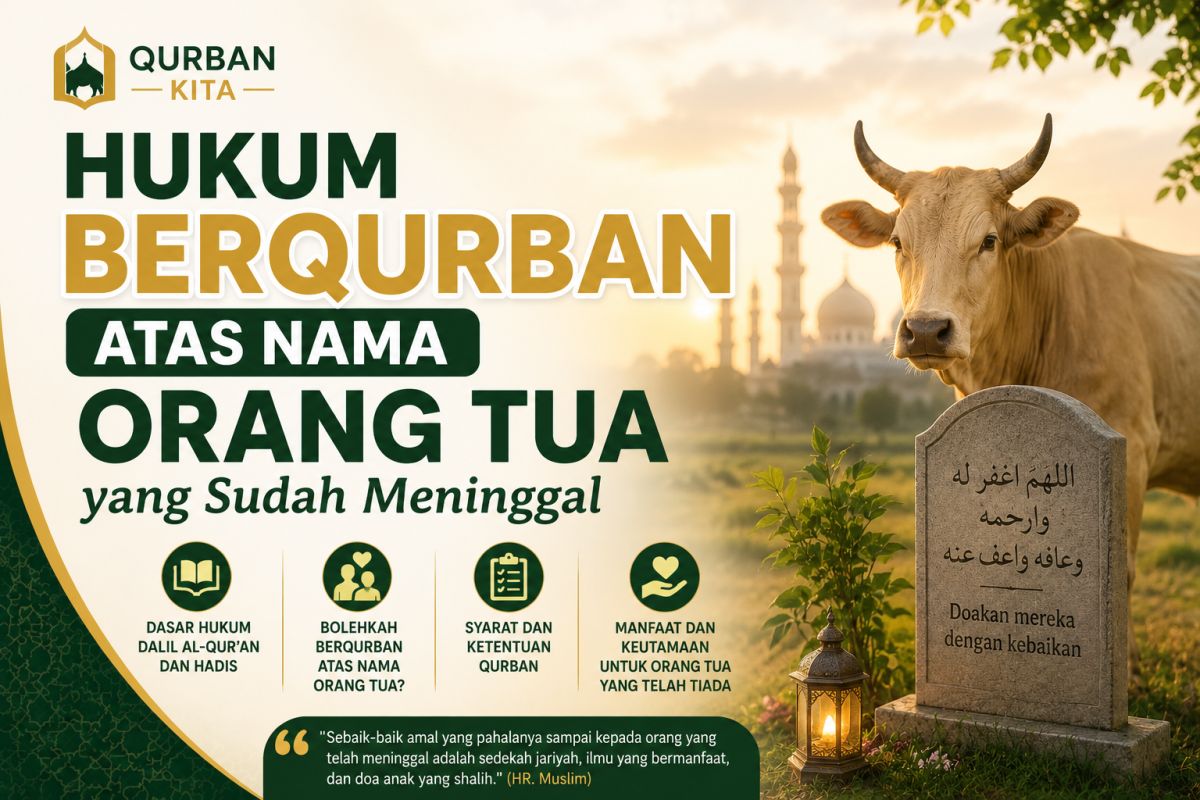 Hukum Berqurban atas Nama Orang Tua yang Sudah Meninggal